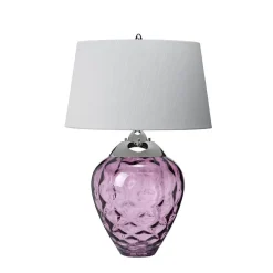 Lampa stołowa Samara - 2 źródła światła - Śliwkowa (QN-SAMARA-TL-PLM) - Quintiesse