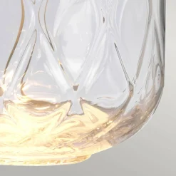 Lampa stołowa Sola - 2 źródła światła - Niebieski abażur (QN-SOLA-TL-L-BLU) - Quintiesse