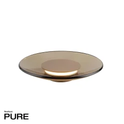Lampa stołowa ze ściemniaczem dotykowym PURE MOON w kolorze bursztynu (4594-97) - Paul Neuhaus