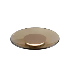 Lampa stołowa ze ściemniaczem dotykowym PURE MOON w kolorze bursztynu (4594-97) - Paul Neuhaus