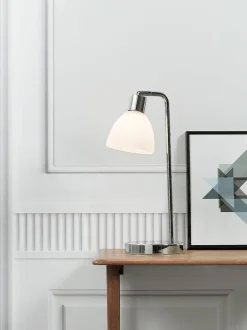 Lampa stołowa ze szklanym kloszem RAY Nordlux E14 40W Metal Chrom