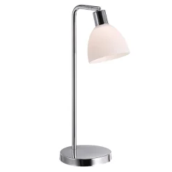 Lampa stołowa ze szklanym kloszem RAY Nordlux E14 40W Metal Chrom