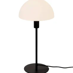 Lampa stołowa ze szklanym kloszem ELLEN Nordlux E14 40W Metal Czarny