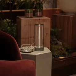 Lampa stołowa zewnętrzna ESTERNO LED bezprzewodowa ładowanie USB (1002) - Zuma Line