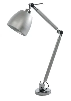 Lampa stołowa ZYTA S TABLE ALU stelaż aluminium AZ AZ2307 + AZ 1848 klosz aluminium - średnica 18 - Azzardo