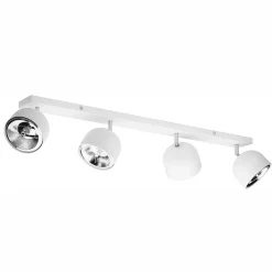Lampa sufitowa ALTEA biała 4 PŁ + ŻARÓWKI (6516) - TK Lighting