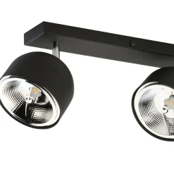 Lampa sufitowa ALTEA BLACK 4 PŁ + ŻARÓWKI (6521) - TK Lighting