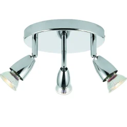 Lampa sufitowa Amalfi 3lt round chrome 35W (43279) - Saxby