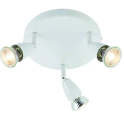 Lampa sufitowa Amalfi 3lt round white 35W (43283) - Saxby