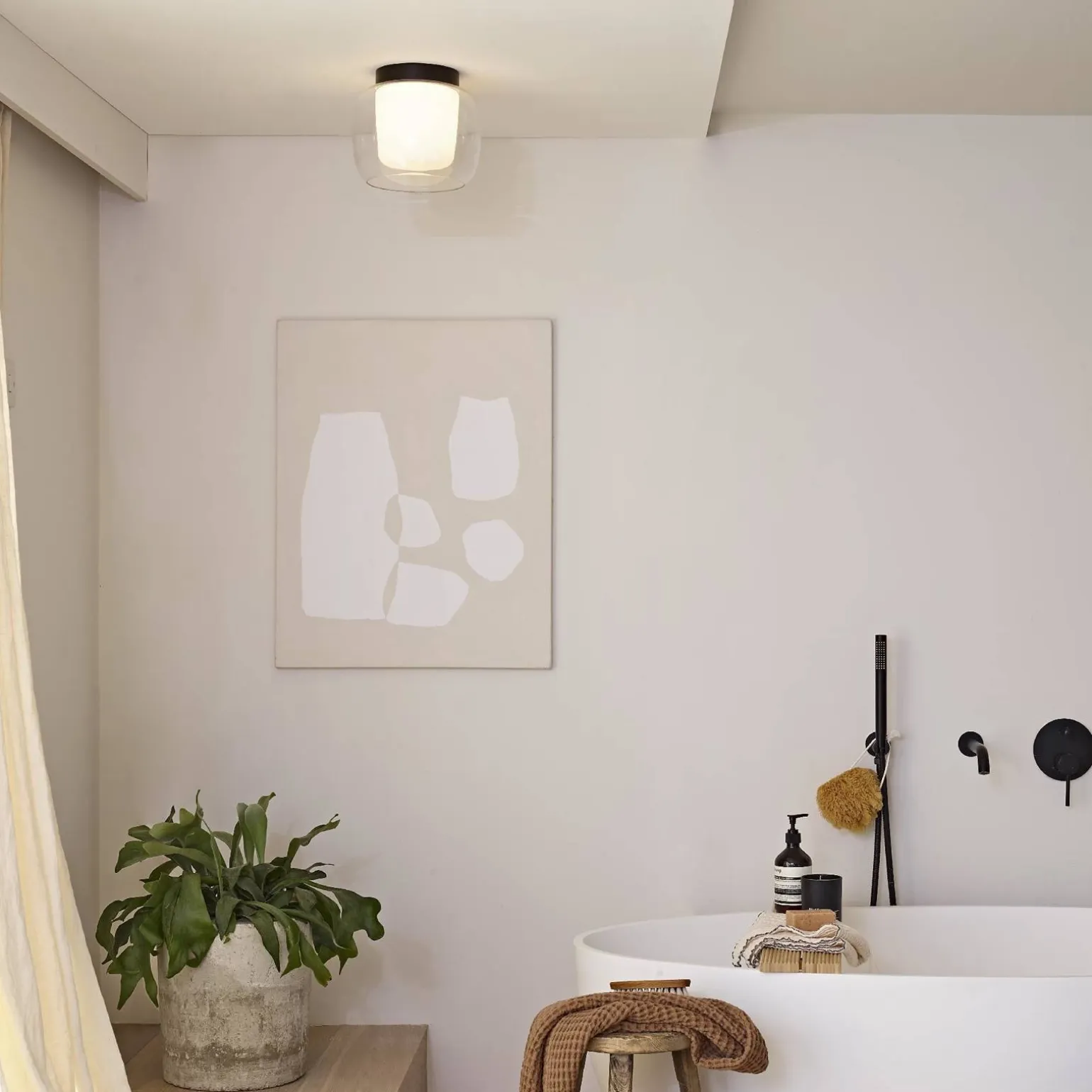 Lampa Sufitowa Aquina Ceiling 240 Matowy Czarny (1450009) - Astro Lighting