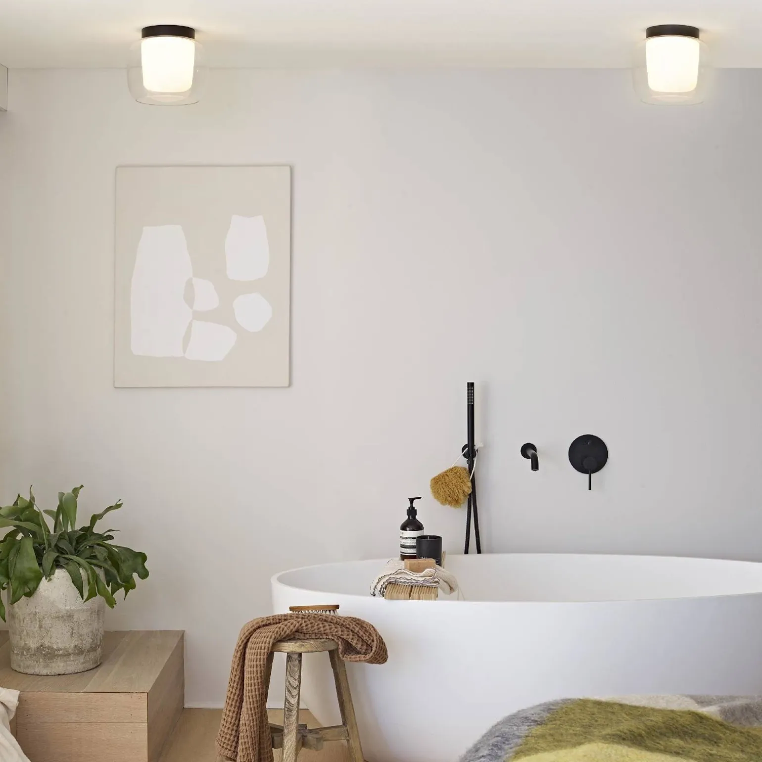 Lampa Sufitowa Aquina Ceiling 240 Matowy Czarny (1450009) - Astro Lighting