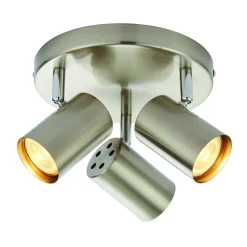 Lampa sufitowa Arezzo 3lt round satin 7W (73688) - Saxby