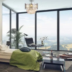 Lampa sufitowa ASPEN CHROME 6xE14 (ML8809) - Milagro