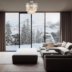 Lampa sufitowa ASPEN CHROME 6xE14 (ML8809) - Milagro