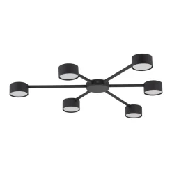 Lampa sufitowa AVIA czarna 6 PŁ (4692) - TK Lighting