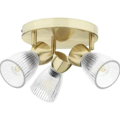 Lampa sufitowa BEST GOLD (round) (ML9977) - Milagro