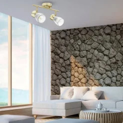 Lampa sufitowa BEST GOLD 2 (ML9975) - Milagro