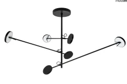 Lampa sufitowa BOBBIE 3 czarna (MSE1501100150) - Moosee