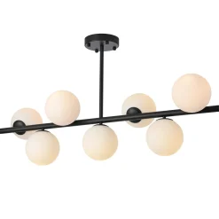 Lampa Sufitowa Bolti 7xE14 czarna (PLC0104-BK) - Yaskr