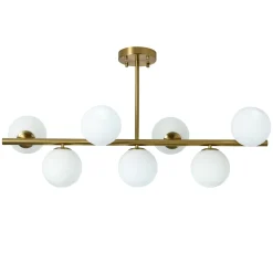 Lampa Sufitowa Bolti 7xE14 złota (PLC0104-GD) - Yaskr