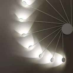 Lampa sufitowa, ścienna HELIX 10 Biała (0047.10.BI) - Vivida