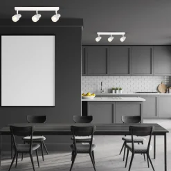 Lampa sufitowa Cino Spot 3 biała (ML9948) - Milagro