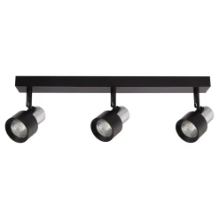 Lampa sufitowa Cino Spot 3 czarna (ML9949) - Milagro