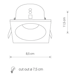 Lampa sufitowa DELTA (8368) - Nowodvorski