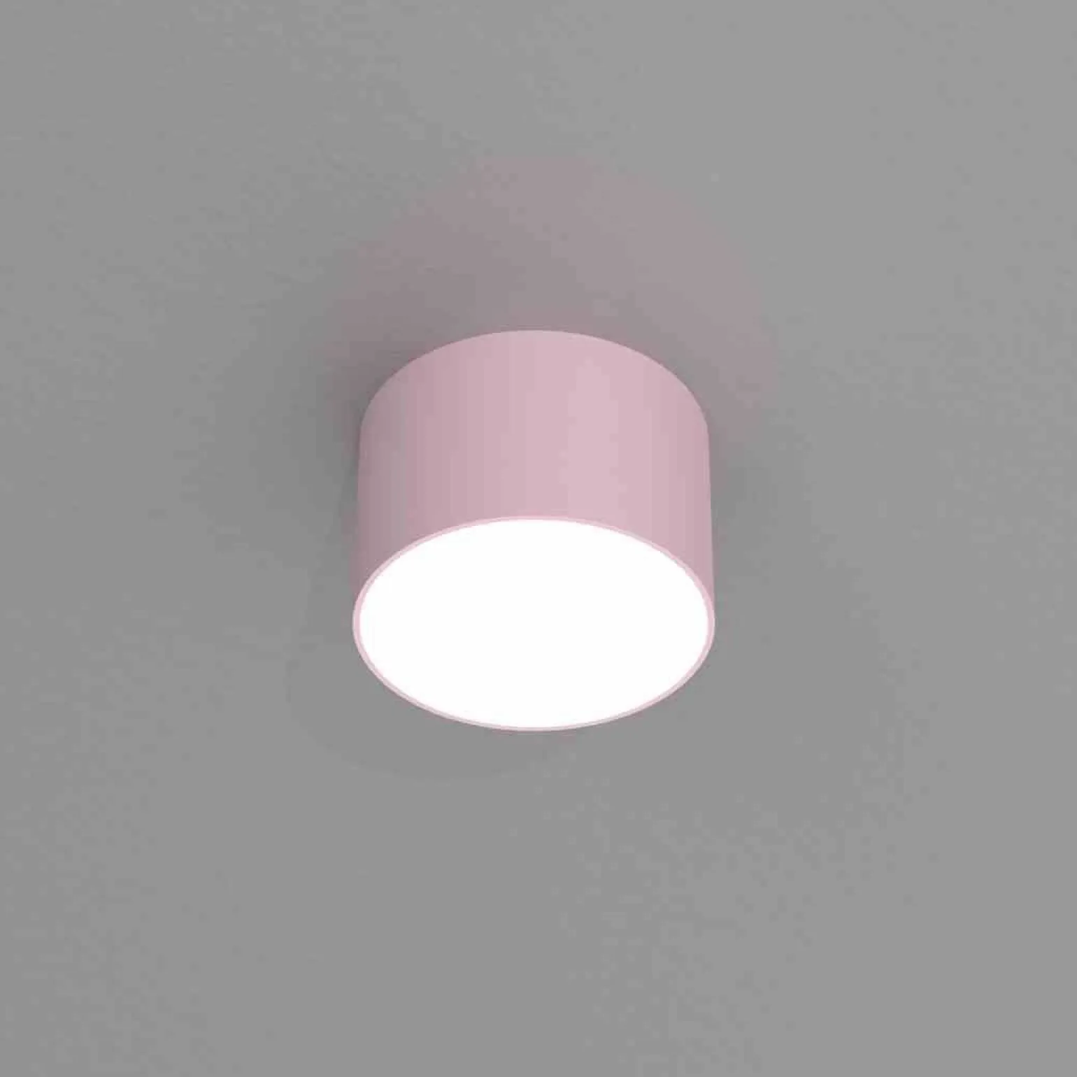 Lampa sufitowa DIXIE Pink/White 1xGX53 (MLP7553) - Milagro