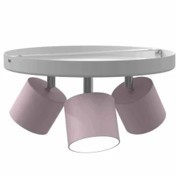 Lampa sufitowa DIXIE PINK 3xGX53 (MLP7612) - Milagro