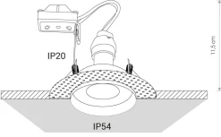 Lampa sufitowa ECHO (8371) - Nowodvorski