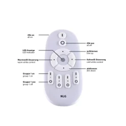 Lampa sufitowa FLAT (16533-16-O) - Paul Neuhaus