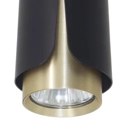 Lampa sufitowa FLOWER BLACK GOLD DOWNLIGHT 1xGU10 (ML0262) - Milagro