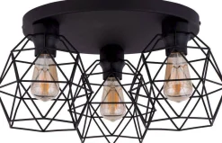 Lampa sufitowa GALAXY BLACK 3 PŁ KOŁO (3189) - TK Lighting