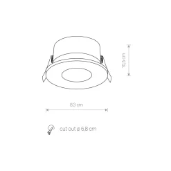 Lampa sufitowa GOLF (8376) - Nowodvorski