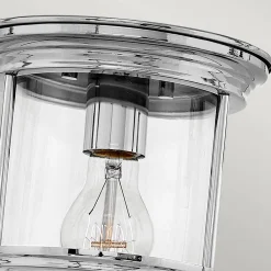 Lampa sufitowa Hadrian, Chrom (QN-HADRIAN-MINI-F-CM-CLEAR) - Quintiesse