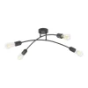 Lampa sufitowa HELIX czarna 4 PŁ (4687) - TK Lighting