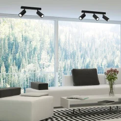 Lampa sufitowa HUDSON BLACK 3xGU10 (MLP8796) - Milagro