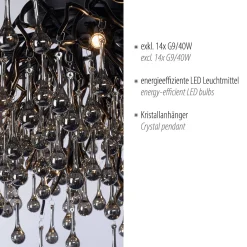 Lampa sufitowa ICICLE 100 cm (8092-18) - Paul Neuhaus