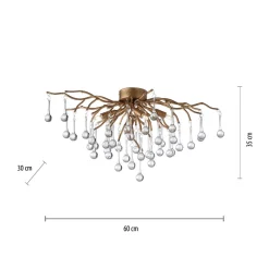 Lampa sufitowa ICICLE 60 cm (8090-11) - Paul Neuhaus