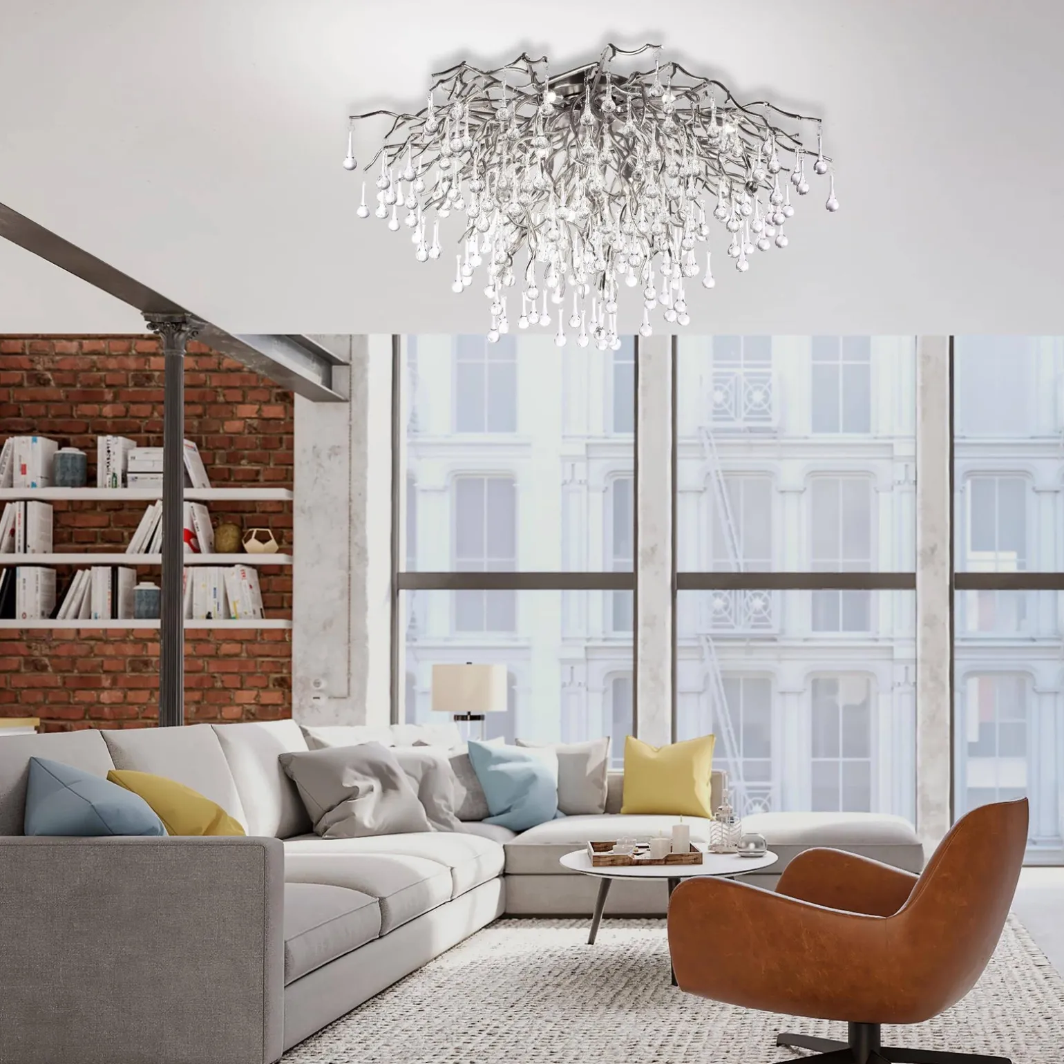 Lampa sufitowa ICICLE 100 cm (8092-55) - Paul Neuhaus