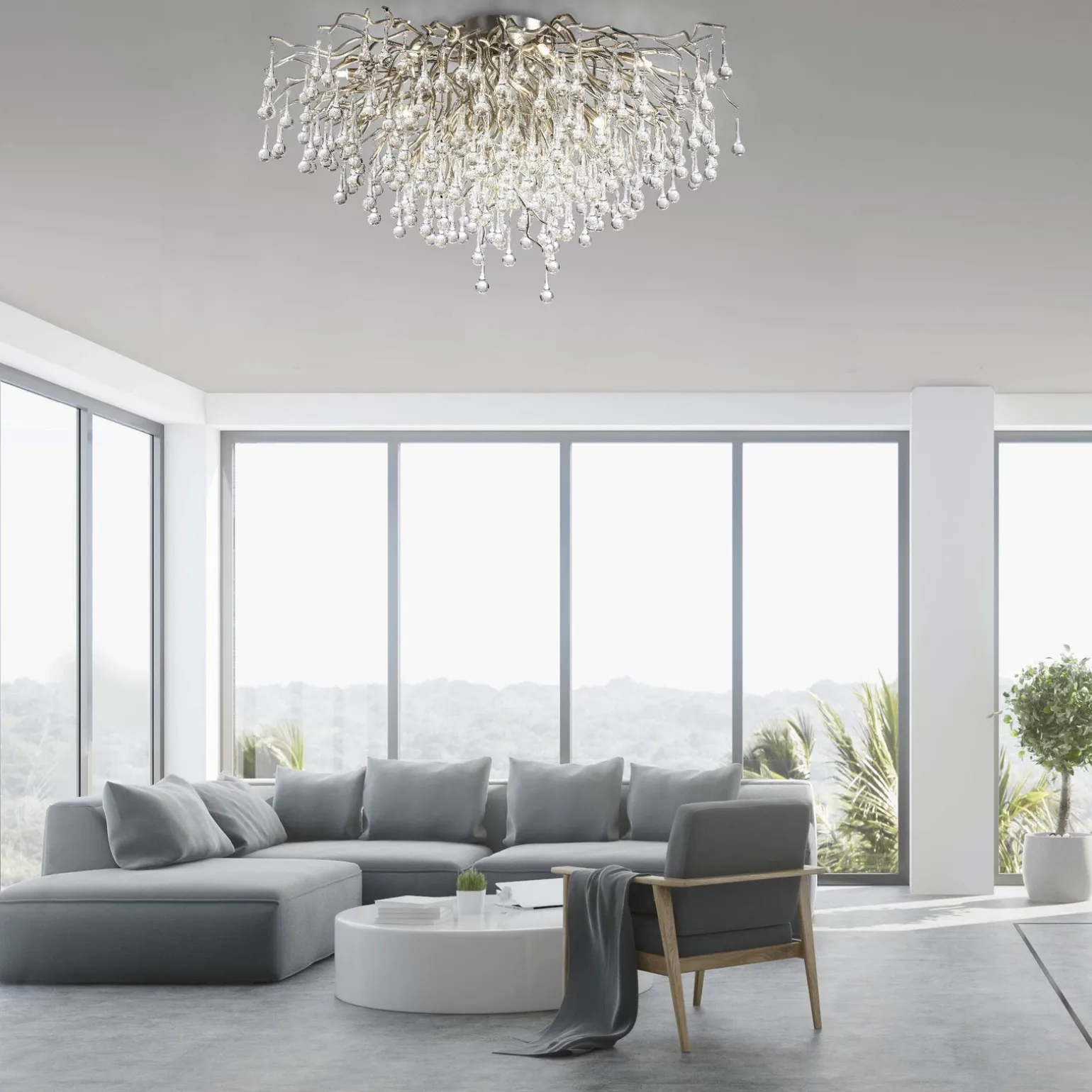 Lampa sufitowa ICICLE 100 cm (8092-55) - Paul Neuhaus