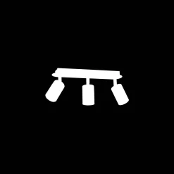 Lampa sufitowa JOKER BLACK 3xGU10 (MLP912) - Milagro