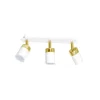 Lampa sufitowa JOKER WHITE/GOLD 3xGU10 (MLP6130) - Milagro