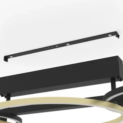 Lampa Sufitowa LANACERA czarna (390086) - EGLO