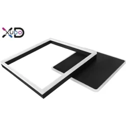 Lampa sufitowa LED 40W 55x47cm 4000K czarny (XD-LA122) - Xudo