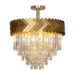 Lampa sufitowa LYON złota (C23910/9) - Zuma Line