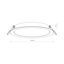 Lampa sufitowa MYKONOS LED 18W (10543) - Nowodvorski