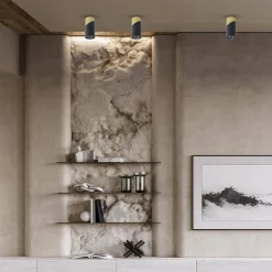 Lampa sufitowa NEO BLACK GOLD DOWNLIGHT 1xGU10 (ML0278) - Milagro