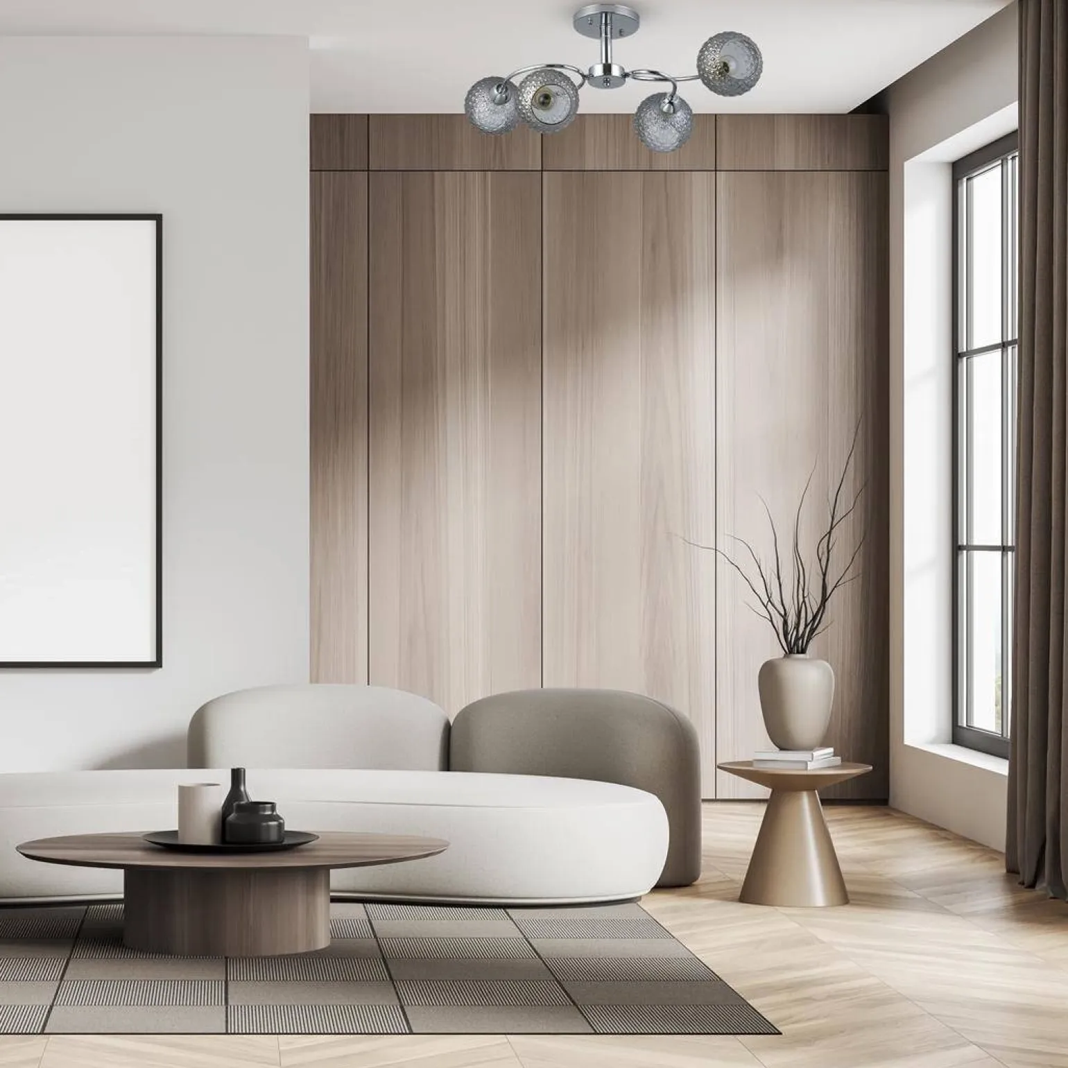 Lampa sufitowa OAKLAND 4 (ML9750) - Milagro